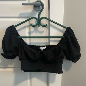 Size small puffed sleeve top